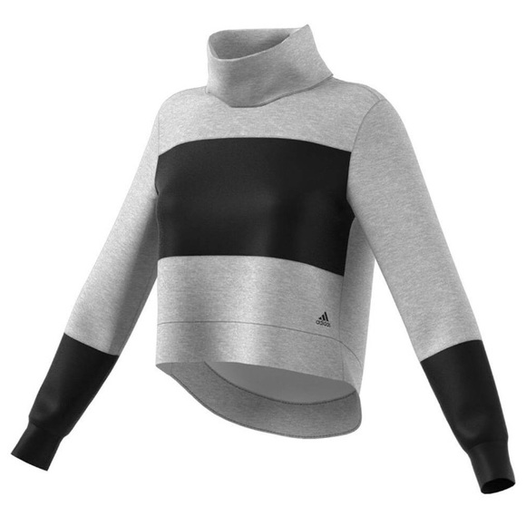 adidas crop turtleneck